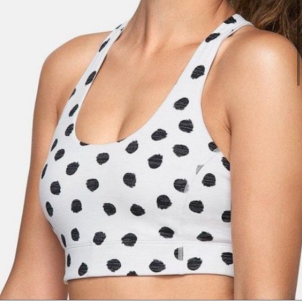 Outdoor Voices Doing Things Bra Polka Dot